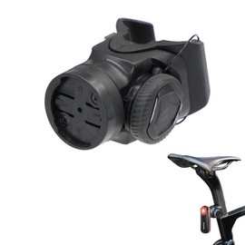 Wreckmount, Safety Light Mount for Seat Posts, Fixed Dial, for EZ Peace Sports Smart Radar Tail Light [SeatPost2-iGPSPORT3] Compatible with SR30 / SR30 Mini, Easy Installation, High Hold Power