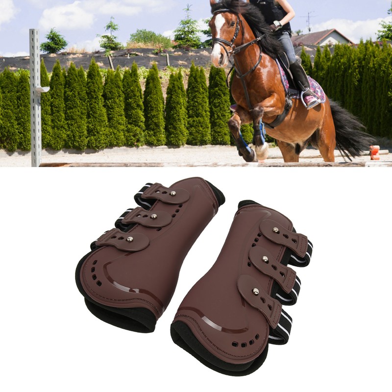 Horse Front Leg Boots Breathable Impact Resistant Prevent Slip Horse