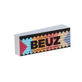 Beuz Pack of 50 Perforated Cardboard Filters - No Nicotine or Tobacco