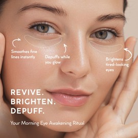 VELAMO ADVANCED Caffeine Eye Cream for Dark Circles, Puffiness & Under Eye Bags – Energizing & Depuffing Under Eye Cream to Smooth Wrinkles & Fine Lines – Dermatologist Tested 15g