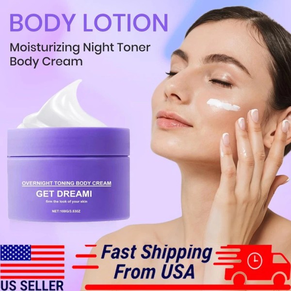 Unbranded GET-DREAMY Overnight Toning Whip - 100ml NEW Firming Whip