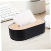 ABOOFAN Japanese Style Tissue Box Napkin Holder with Smooth Opening