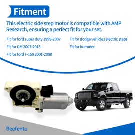 Beefento 80-03129-90, A10049-113,800312990,Electric Side Step Motor,Step Running Board Motor Replacement for AMP Research