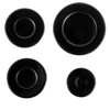 Upgraded Gas Stove Burner Cap Set - 4Piece Metal Cooker