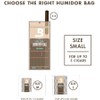 Boveda for Cigars | Small Humidor Bag | Preloaded with