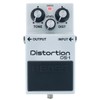 BOSS DS-1 Limited-Edition Metallic White Distortion Effects Pedal