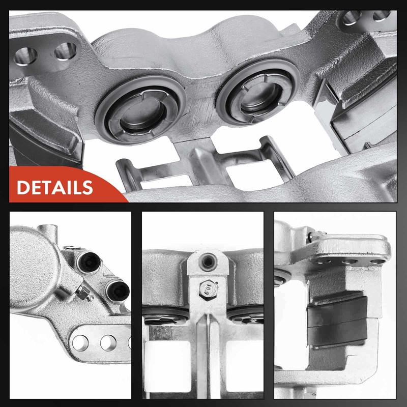 A-Premium Disc Brake Caliper Assembly Compatible with Select Ford Models