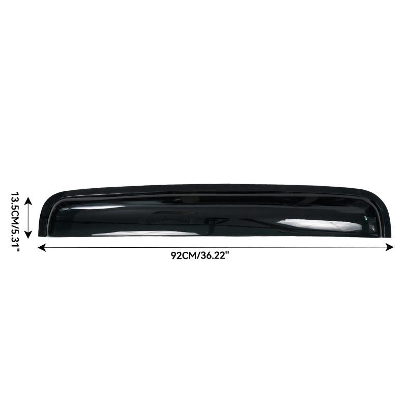 Xukey Universal 36.2"Moonroof Visor Window Top Sunroof Wind Deflector Rain