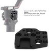 Aluminum Alloy Quick Release Plate with 1/4 Inch Hole 3/8