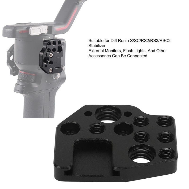 Aluminum Alloy Quick Release Plate with 1/4 Inch Hole 3/8