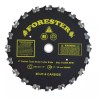 Forester Carbide Tipped Chainsaw Tooth Brush Cutter Blade - 9" Diameter