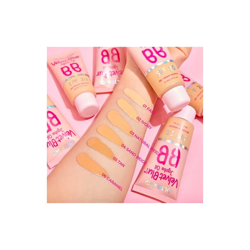 Bb Cream Base De Maquillaje Hidratante Spf20 Sedosa Ultramo