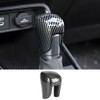 LUNQIN Car Center Console Gear Shift Knob Trim Cover for