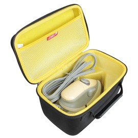Hermitshell Hard Travel Case for Oliso M2 / Oliso M3Pro Mini Project Steam Iron (Black+Yellow)
