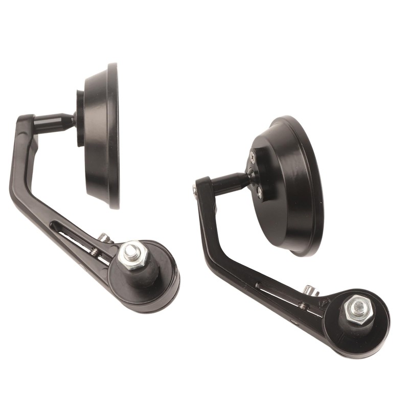 Universal Round Motorbike Motorcycle Rear View Handle Bar End Side