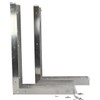 2 Pieces Stainless Steel Microwave Trim Kit Microwave Side Panel
