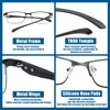 GHDBFMB Progressive Reading Glasses Men Photochromic Readers Clear Top Multifocal