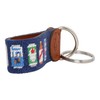 Huck Venture Beer Can Needlepoint Key Fob & Keychain (Beer