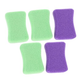 Minkissy Foot Pumice Stone Set of 5 Exfoliating Tool Cuticle Pumice Skin Remover Durable Grinding Stone Random Color