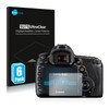 Savvies 6 Pack Screen Protector compatible with Canon EOS 5D