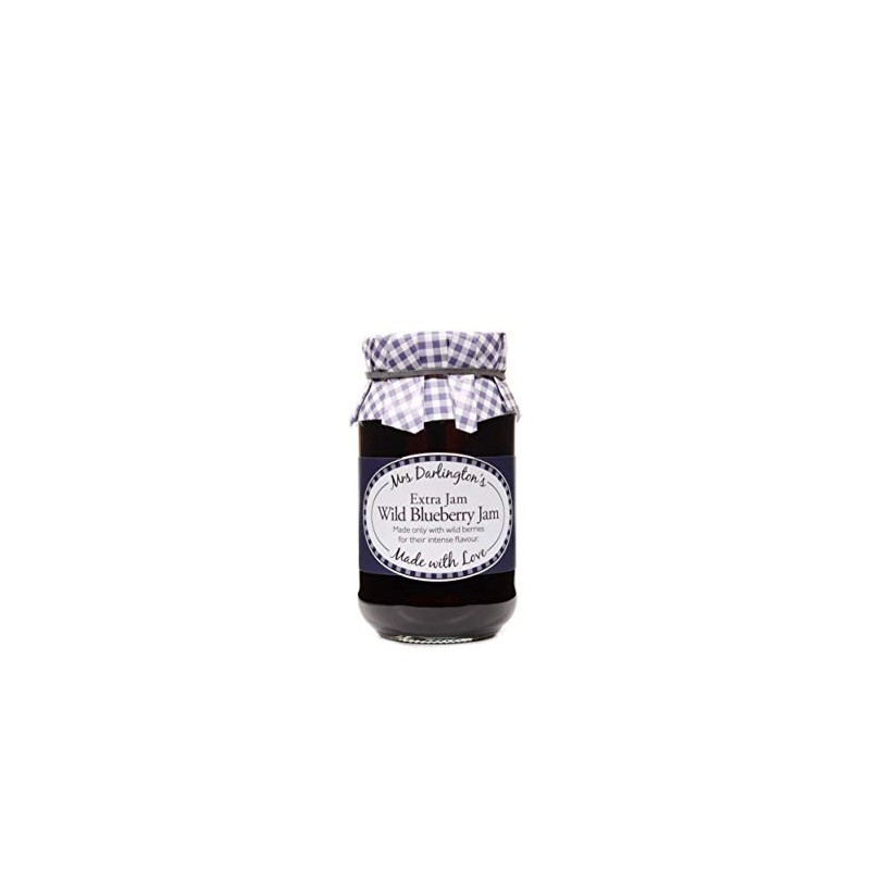 Mrs Darlingtons|Mrs Darlington's - Extra Jam, Wild Blueberry Jam 340g