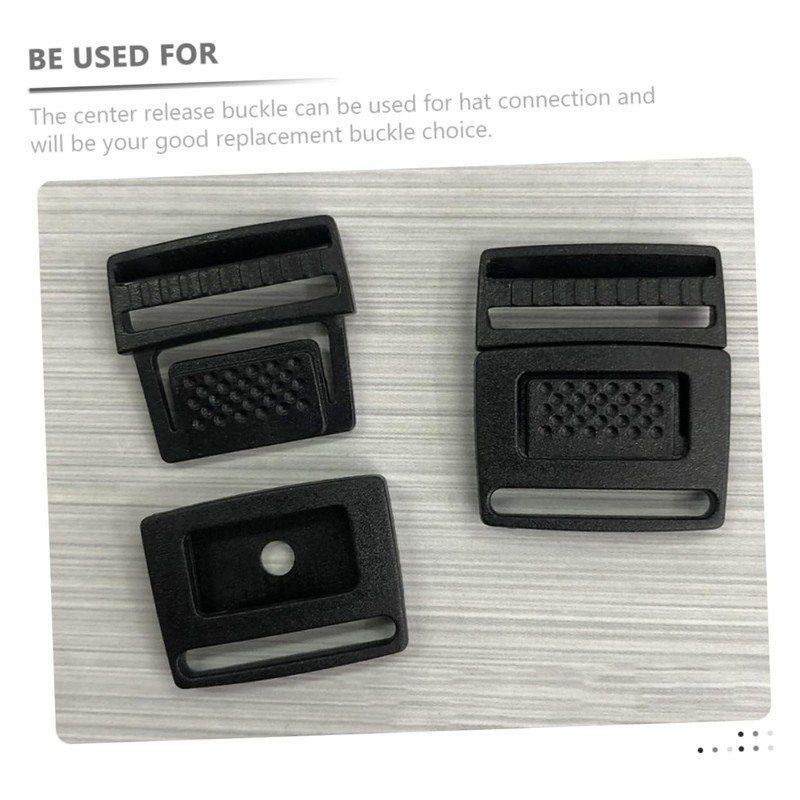 STOBOK Buckles 100Pcs portable plastic buckle Professional Plastic Buckle center