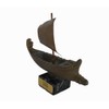 Estia Creations Trireme Sculpture Artifact Statue Ancient Greek Ship Miniature