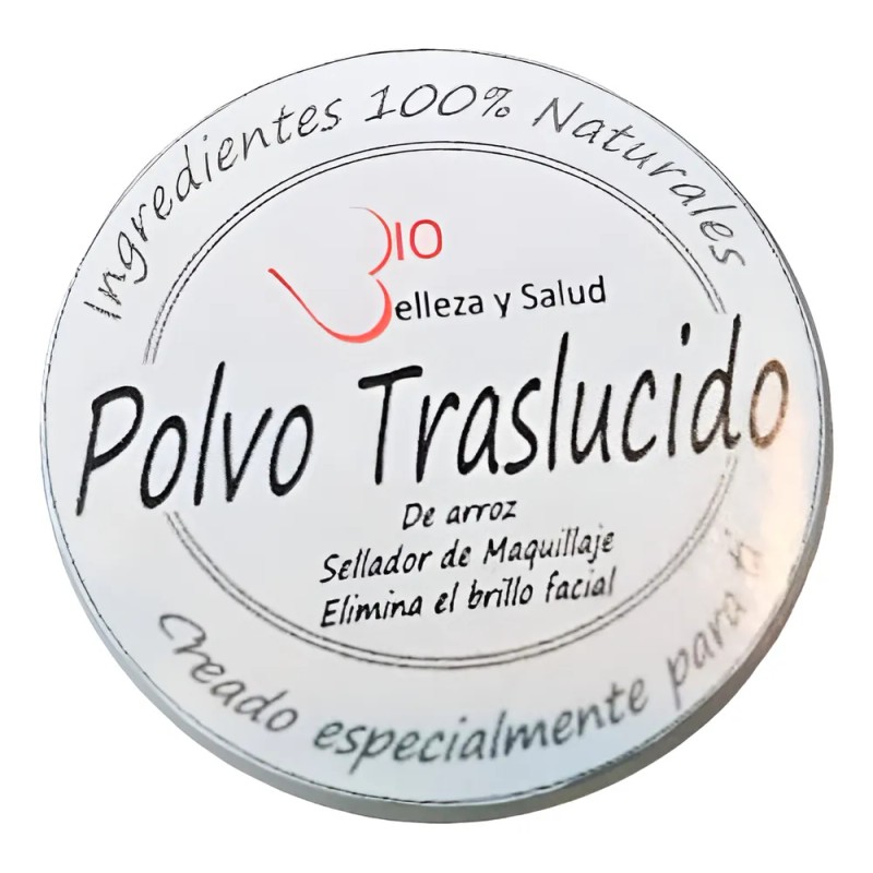 Polvo Traslucido De Arroz 100% Orgánico Natural/blanco