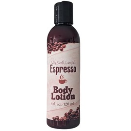 Espresso Body Lotion - Smooth Robust + Full Bodied, Long-Lasting and Gentle Moisture, Skin Loving Jojoba & Avocado oils. (8 oz/240 ml)