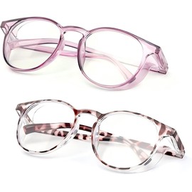 Kelens UV Protection Safety Glasses with Side Protection, Scratch-Resistant, Fog-Proof Blue Light Filter Glasses, Clear Lens, Work Safety Glasses, Anti-Saliva and Anti-Pollen Laboratory Glasses for