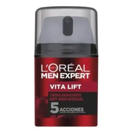 Crema Anti Arrugas Facial Men Expert Vitalift 5 Loréal Tipo De Piel Todo Tipo De Piel