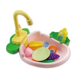 Hyack Bird Water Play Bathing Bathtub Shower Faucet Bird Bath External Circulating Parakeet (Pink)