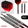 Harrows Atrax 95% Tungsten Darts | Darts Set with Steel