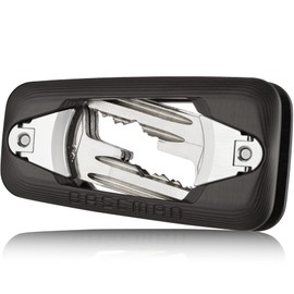 BASEMAN® Key Organiser - The Innovative Key Organiser Organizes Keys with Style and Brings Peace to Your Bag - Key Case Key Holder, carbon, Modern