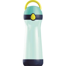 Maped Picnik Concept 871617 Spillproof Water Bottle, 19.6 oz, Blue