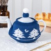 Cute Acrylic Fiber London Pottery Knitting Cozy Tea for London