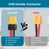 MOOKEERF Solar to XT60 Charge Extension Cable 12AWG 10FT XT60