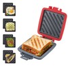 Mico Dingker Microwave Toastie Sandwich Maker, Snack Maker & Panini