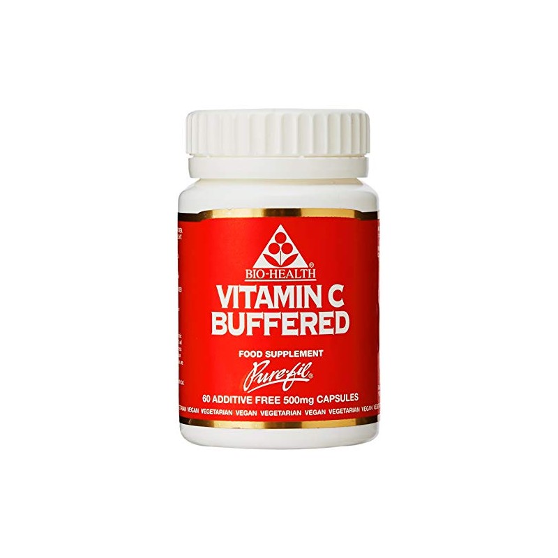 Bio-Health Buffered Vitamin C, Calcium Bonded, 60x 500mg