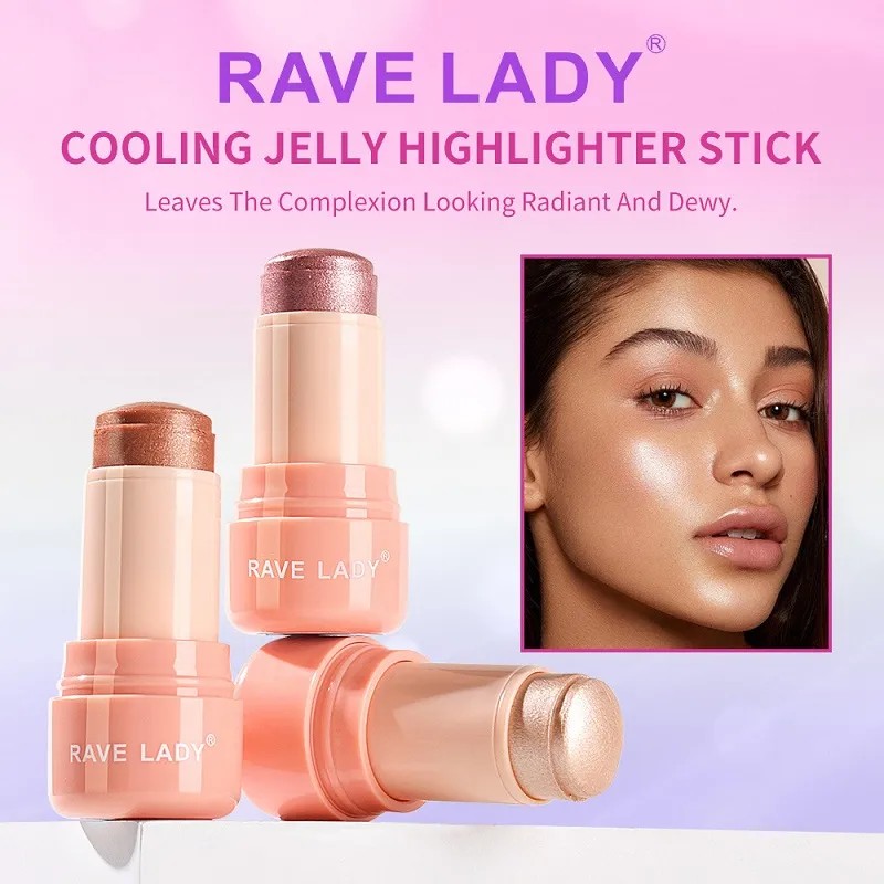 Ravelady Iluminador En Barra Tipo Gelatina Brillo Hidratante
