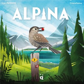 Helvetiq | Alpina | Card Game | Ages 10+ | 2-4 Players | 15 Minutes Playing Time, White