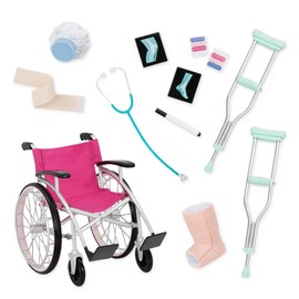 Our Generation Doll Medical Set with Wheelchair