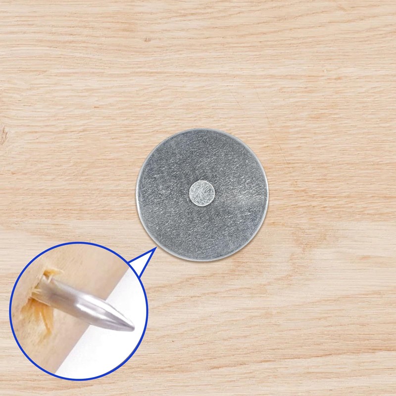 1" Powder Actuated Fasteners, Drive Pins with 1" Wahser, 100pcs