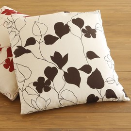 nishikawa 2187-23591 (330) Brown Zabuton Cover (Meisen) 21.7 x 23.2 inches (55 x 59 cm)