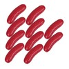 TOPPERFUN 10Pcs Fake Hot Dog Props Set of Realistic Sausages