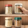 EONJOE 4-Pack Overnight Oats Containers with Lids 16oz Glass Mason