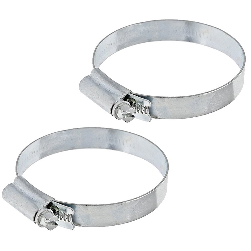SPARES2GO 4m Vent Hose Connection Ring Screw Clip Kit for