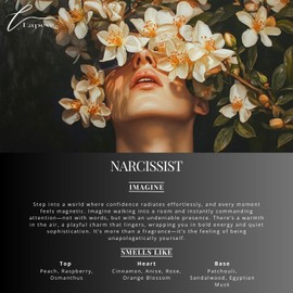 Lapew Narcissist Scented Mop Soap Concentrate 36 oz | Premium Fragranced Floor Cleaner | Streak-Free | Hard Floor Cleaning Solution | Eco Friendly | Made in USA