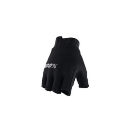 100% Exceeda Gel HU-GLO-0056 Women's Short Gloves Solid Black XL