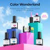 modelones modelones Gel Nail Polish Set, 6 Colors Spring Pastel